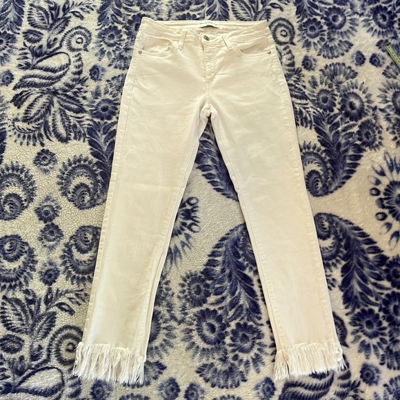 GUC just black denim jeans. Size 27. Color: white. Made in the USA! - Picture 1 of 7